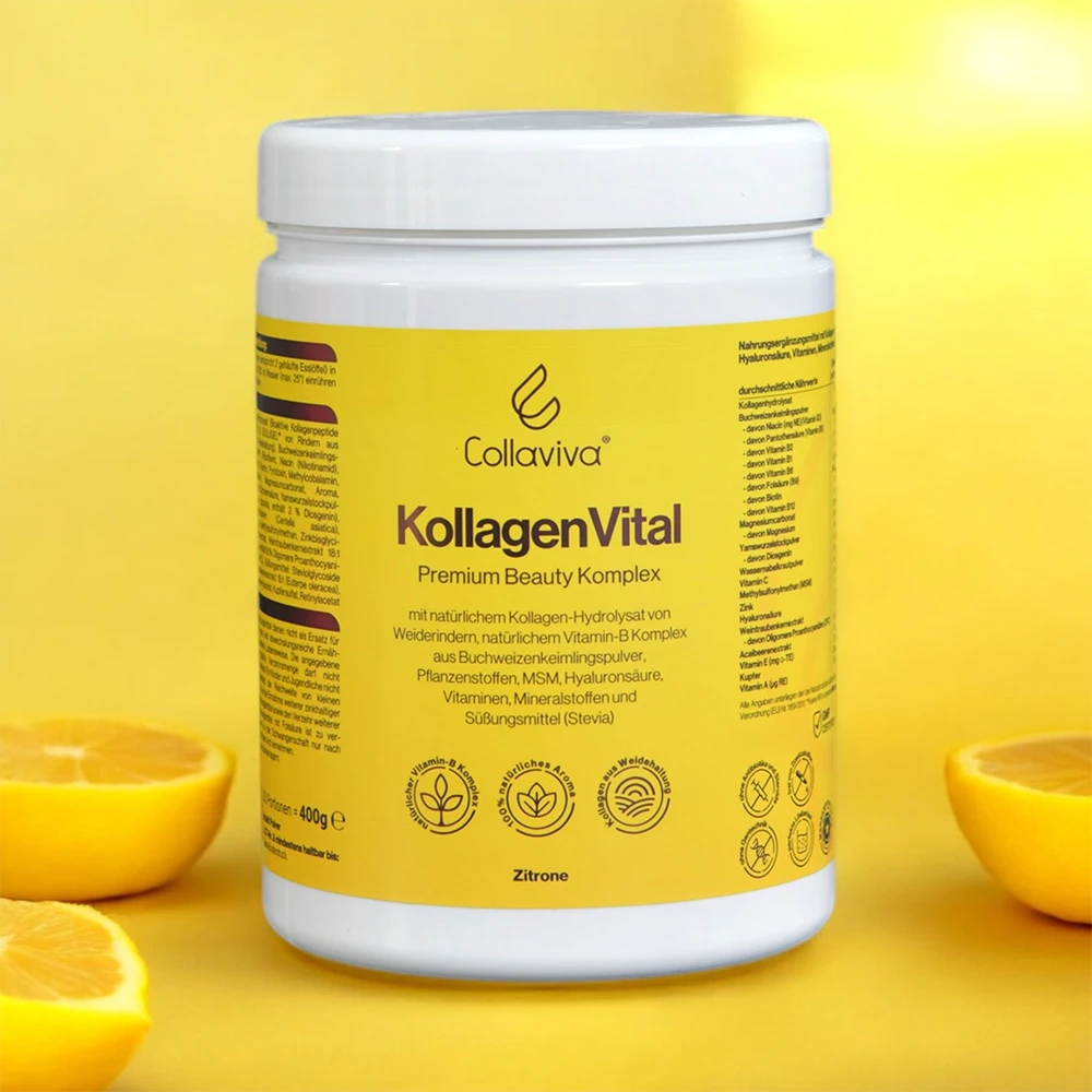 KollagenVital Zitrone - Premium Beauty Komplex