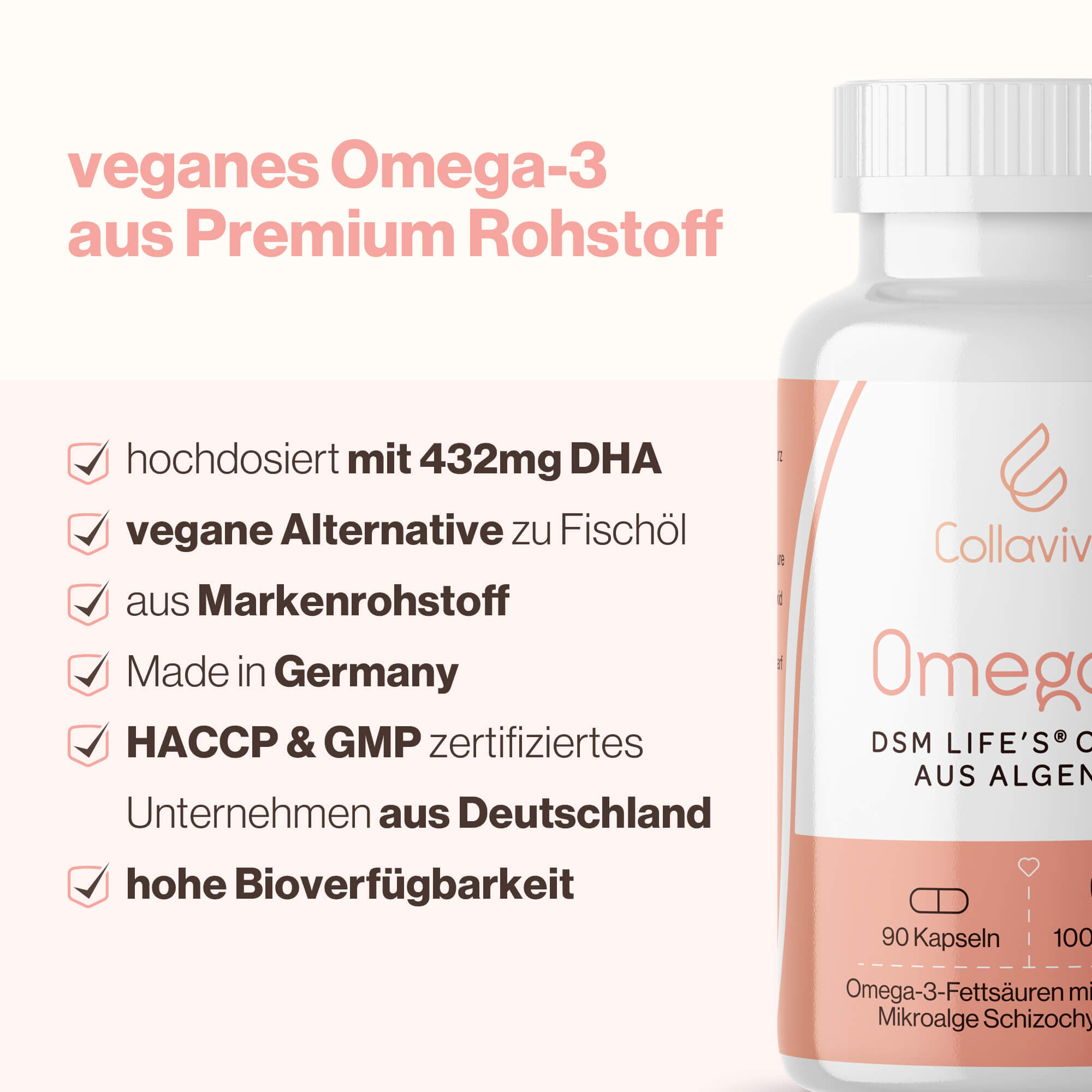 Omega-3 Kapseln - vegan