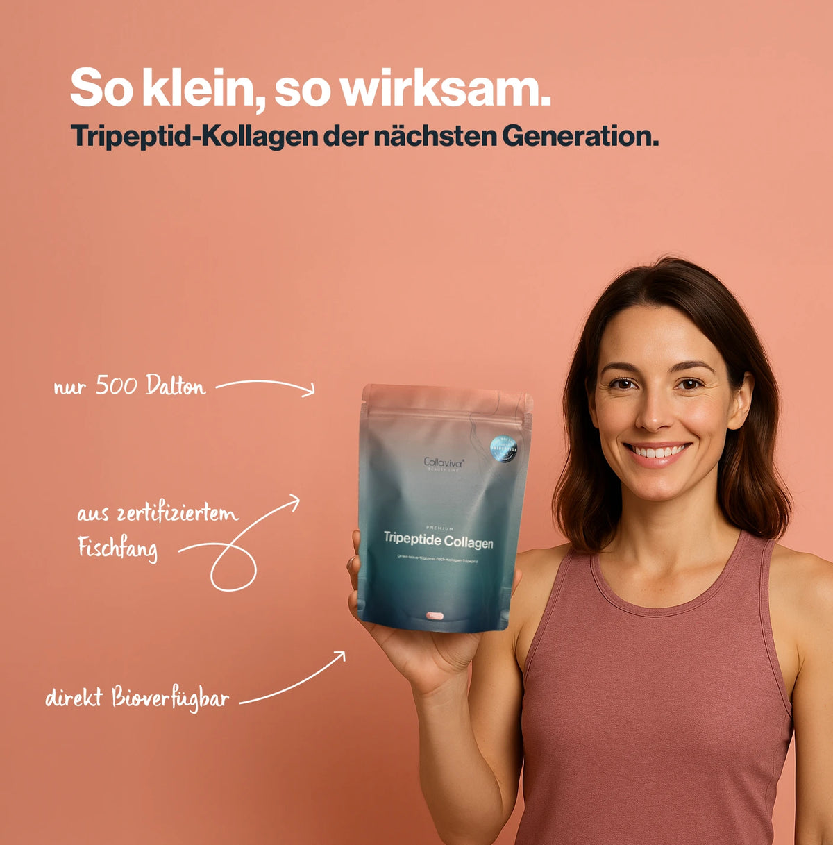Tripeptid de colagen (pește) – ultrafin & direct biodisponibil 150 g