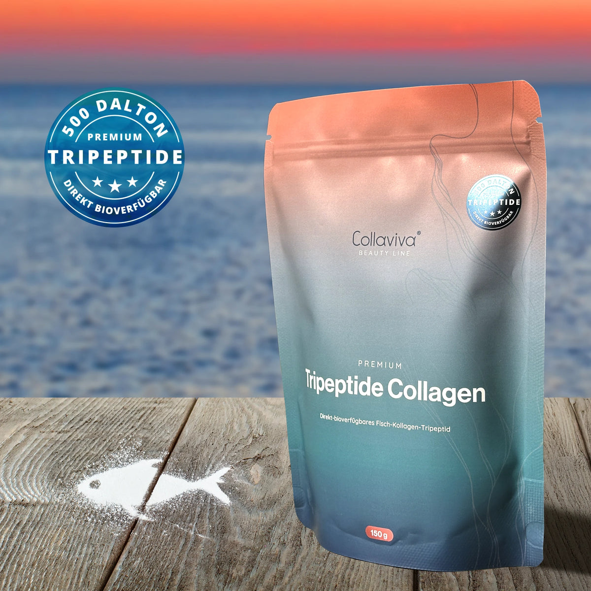 Tripeptid de colagen (pește) – ultrafin & direct biodisponibil 150 g